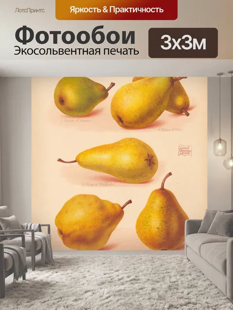 Фотообои Старинный фруктовый сад