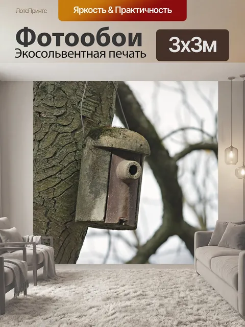 Фотообои Птичий домик