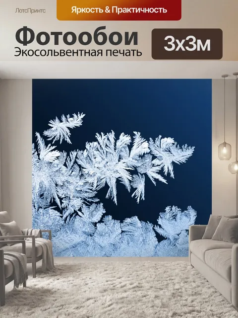Фотообои Frost узоры на окнах
