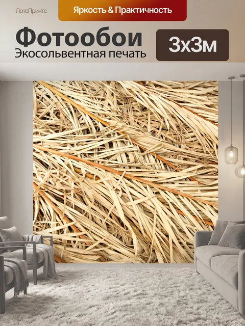 Фотообои Сухих пальмовых деревьев листья