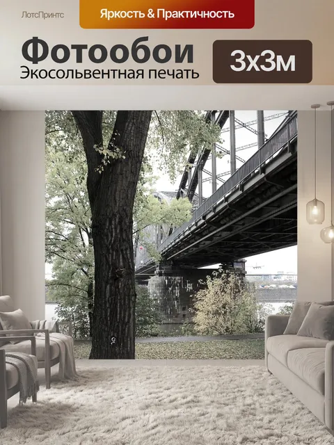 Фотообои Железнодорожный мост