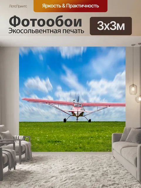 Фотообои Спортивные самолеты и голубое небо