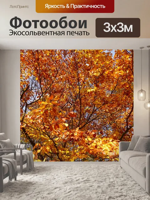 Фотообои Золотая осень