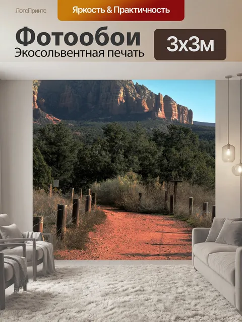 Фотообои Пустыня Прогулки Путь