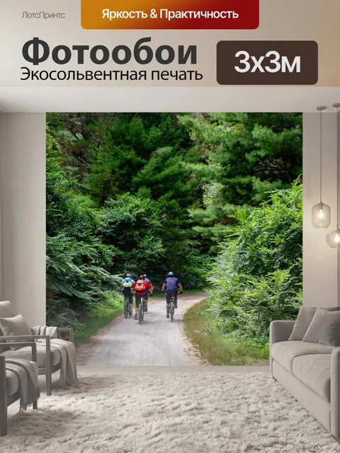 Фотообои Горный велосипед