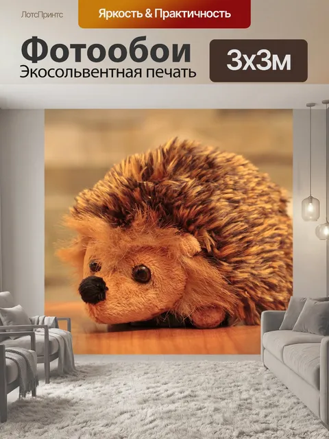Фотообои Ежик