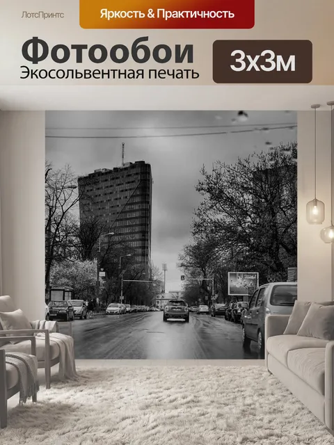 Фотообои Черное и белое