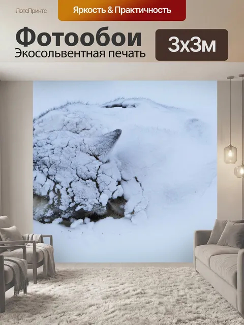 Фотообои Снег