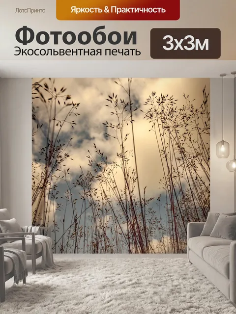 Фотообои Поле летом