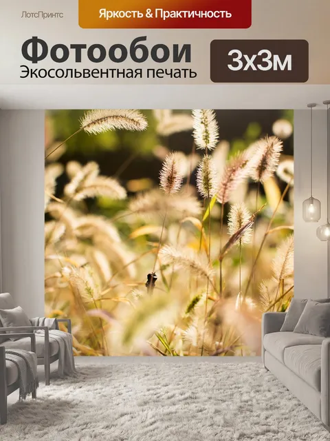 Фотообои Щетинник viridis