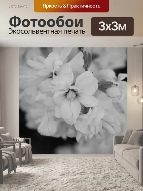 Фотообои Цветы