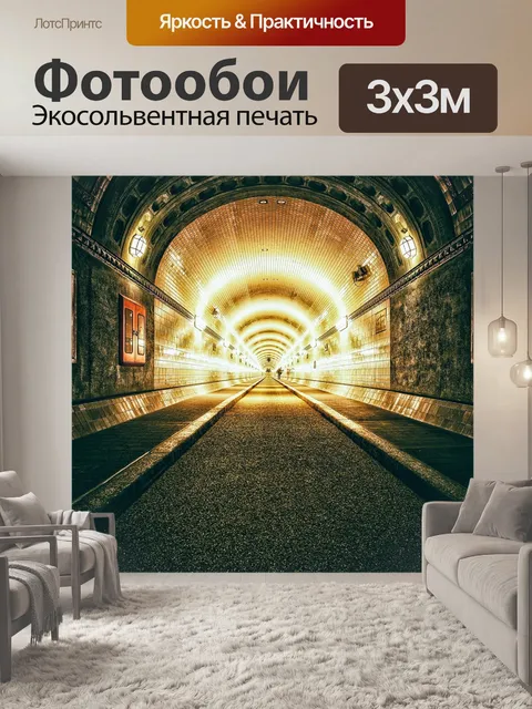 Фотообои Туннель