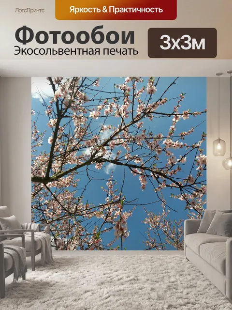 Фотообои Цветение яблони
