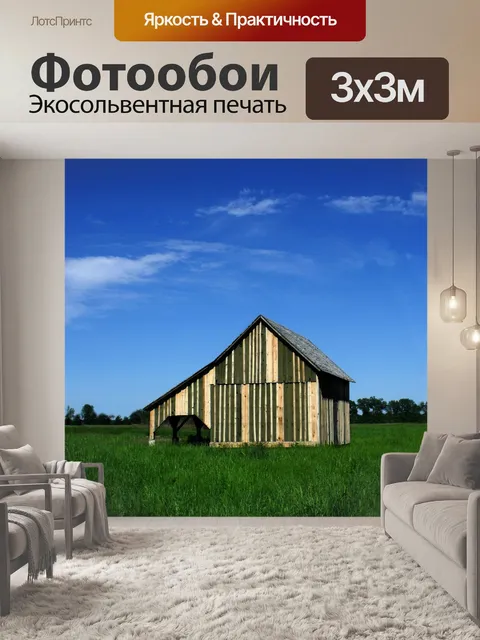 Фотообои раздели сарай