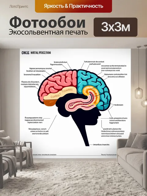 Фотообои высококачественная инфографика