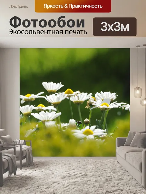 Фотообои Цветы