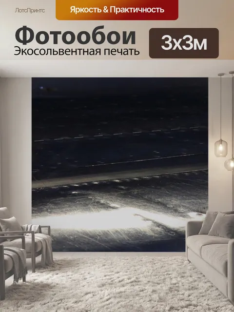 Фотообои полированное металлическое крыло самолет