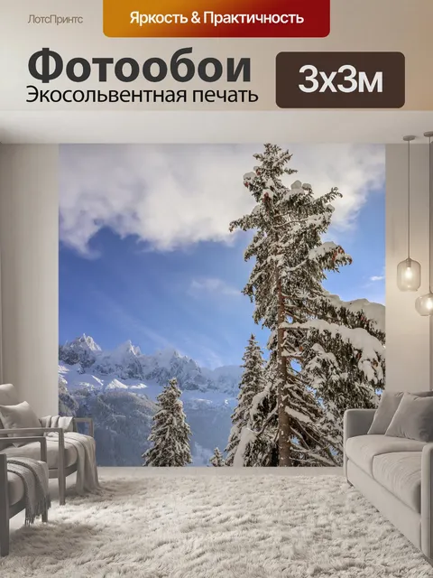 Фотообои Зимний Пейзаж