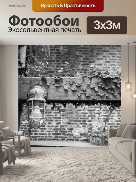 Фотообои Черно белое изображение