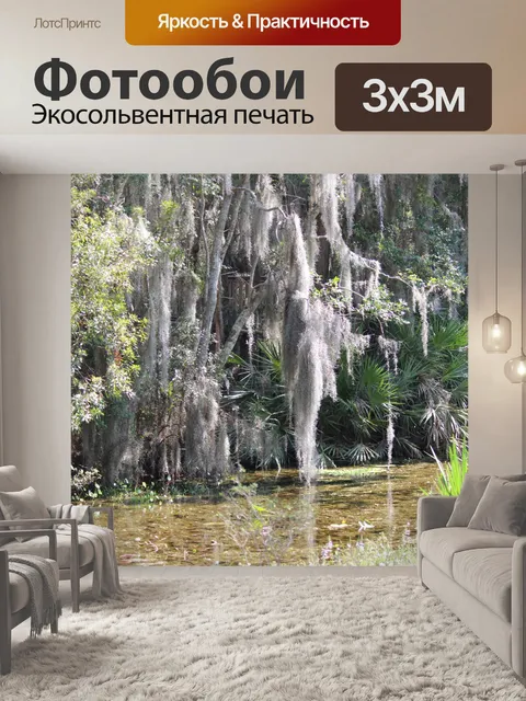 Фотообои Болотные деревья