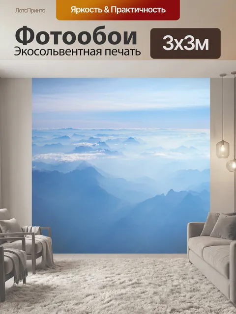 Фотообои Самолет Полет 861