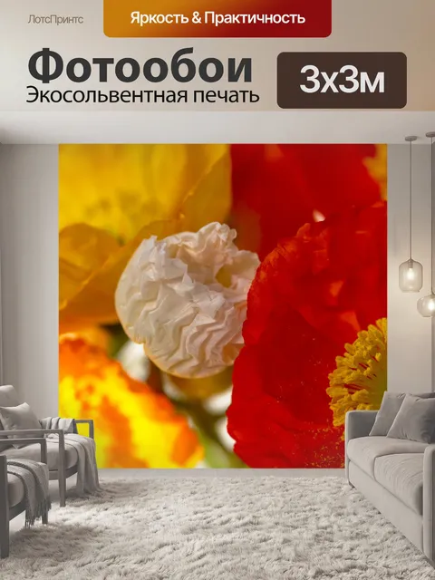 Фотообои Цветы