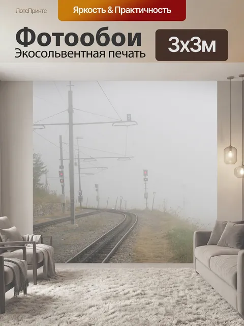 Фотообои Зубчатая железная дорога