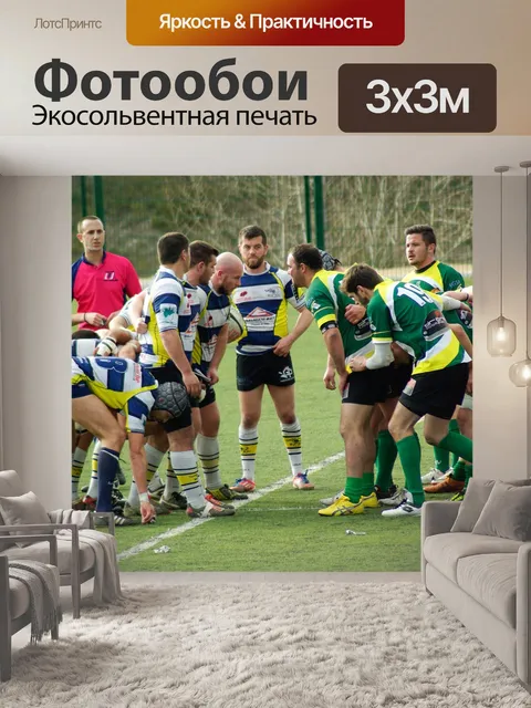 Фотообои Регби