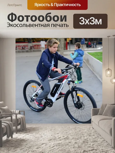 Фотообои Велосипедный мотор