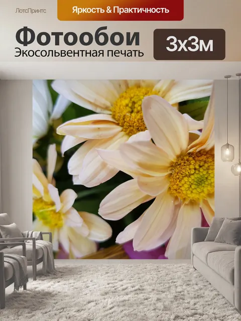 Фотообои Цветы персиковых лепестков
