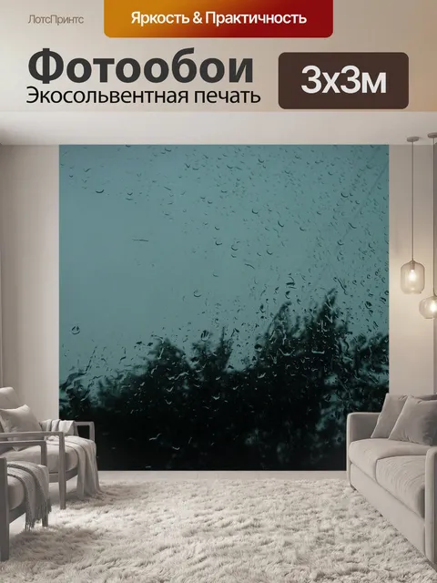 Фотообои Дождь