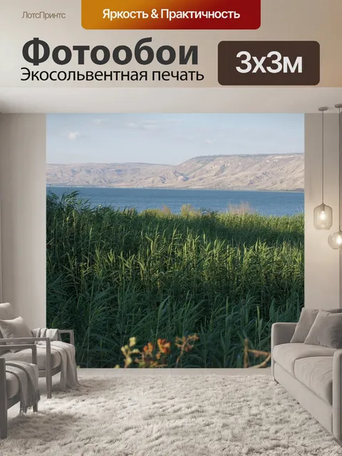 Фотообои Генезаретское озеро
