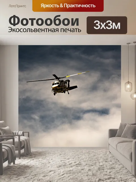 Фотообои Вертолет шерифа Лос-Анджелеса