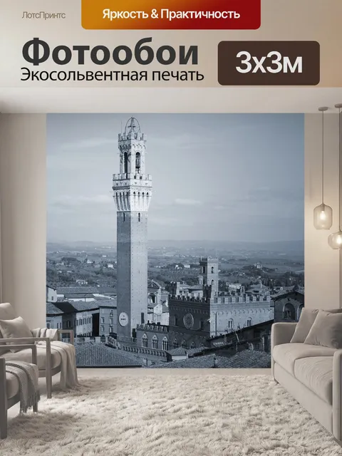 Фотообои Черное и белое