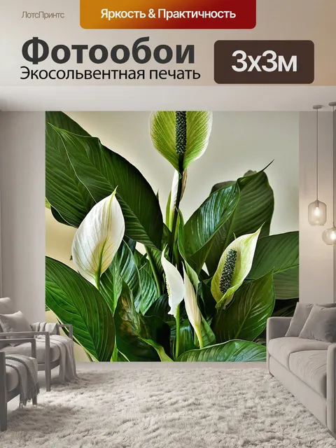 Фотообои Мир лилий