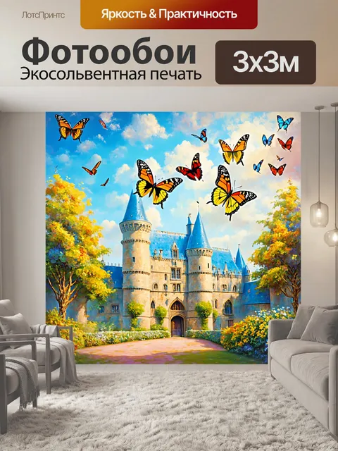 Фотообои бабочки