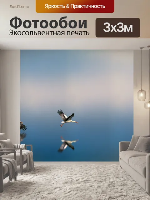 Фотообои Синий