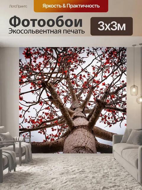 Фотообои Цветы