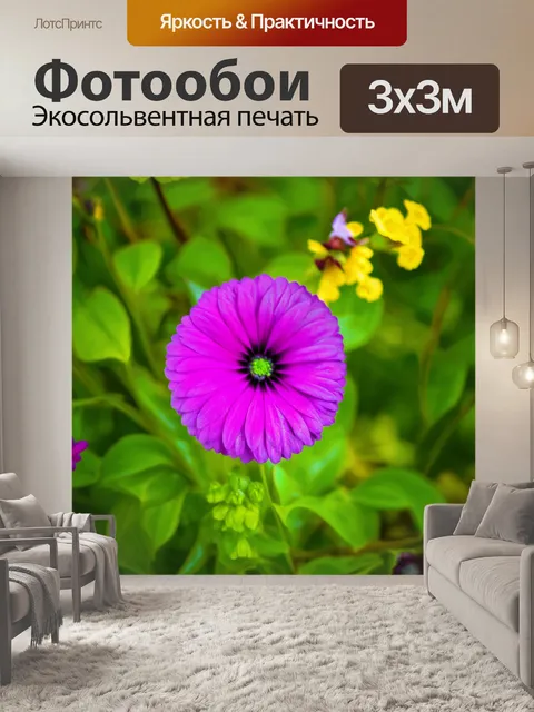 Фотообои весна наполняет мир разнообразием, когда необычные цветы распускаются и радуют глаз своим великолепием