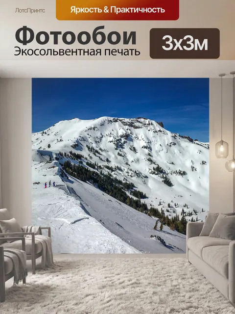 Фотообои Горные лыжи
