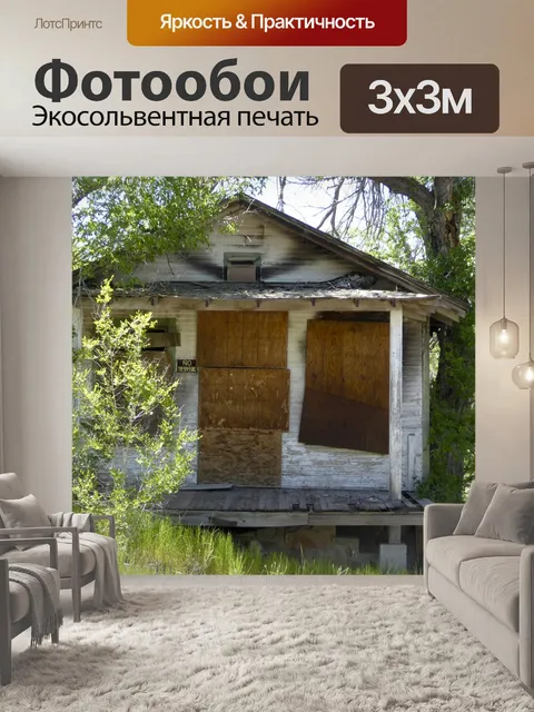 Фотообои Заброшенный дом