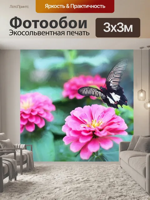 Фотообои Бабочка