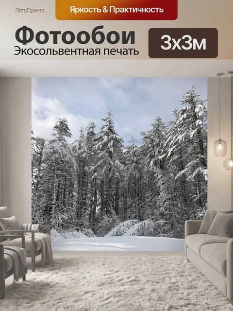 Фотообои Зимняя страна чудес
