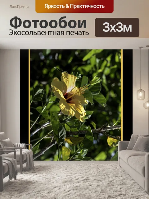 Фотообои Гавайский Гибискус Туристический Плакат