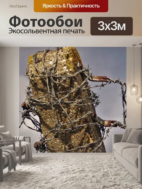 Фотообои Колючая проволока
