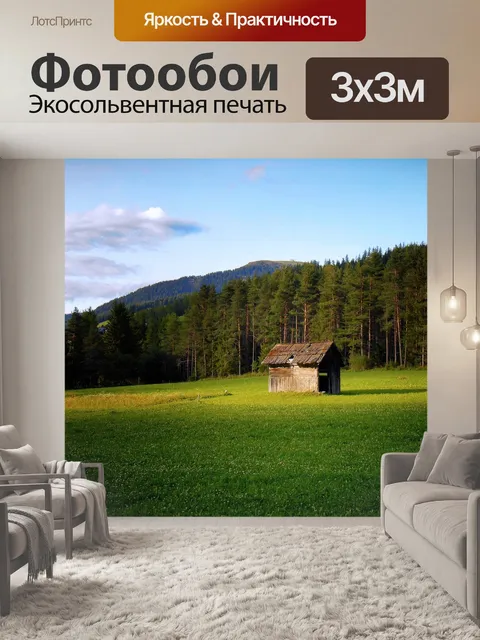 Фотообои Коттедж