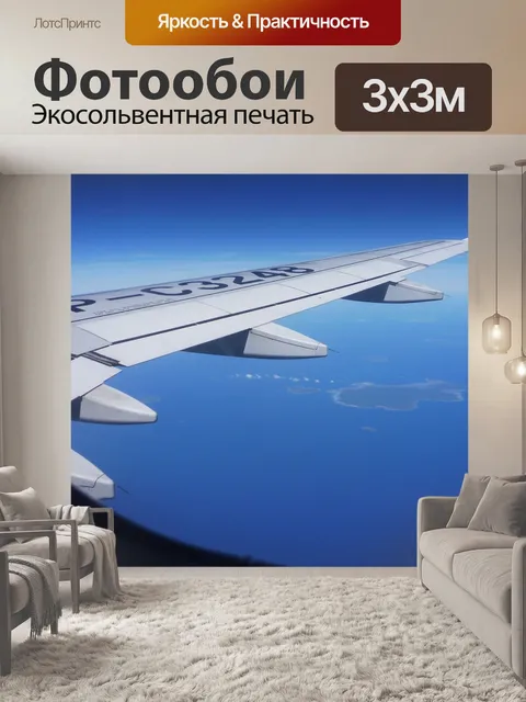 Фотообои Вид самолета