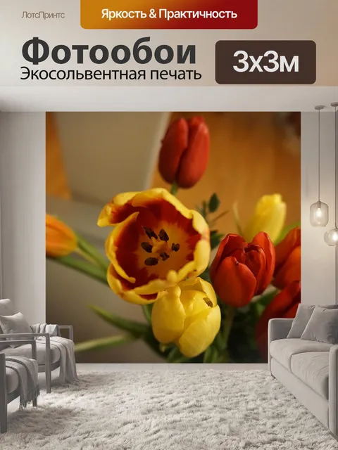 Фотообои Тюльпаны