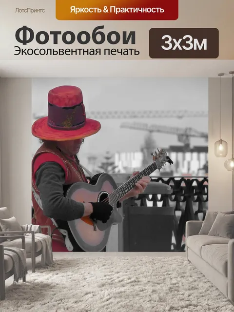 Фотообои Музыкант