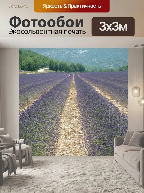 Фотообои Лаванда